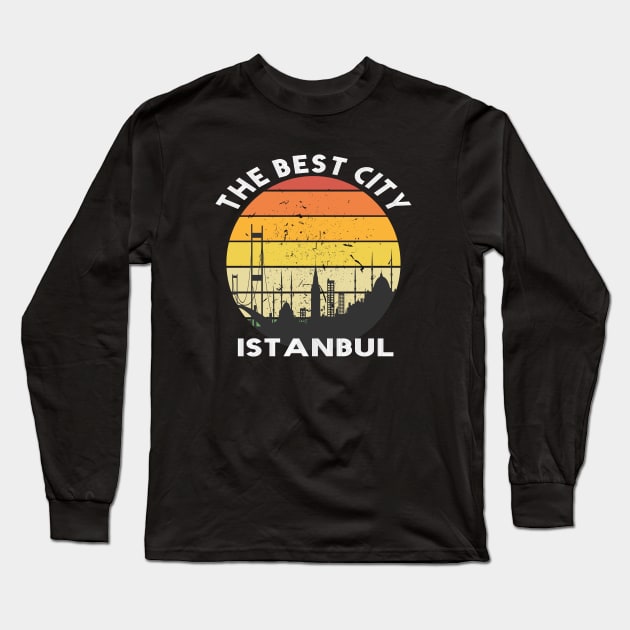 the best city istanbul Long Sleeve T-Shirt by TOPTshirt